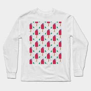 Abstract popsicle pattern Long Sleeve T-Shirt